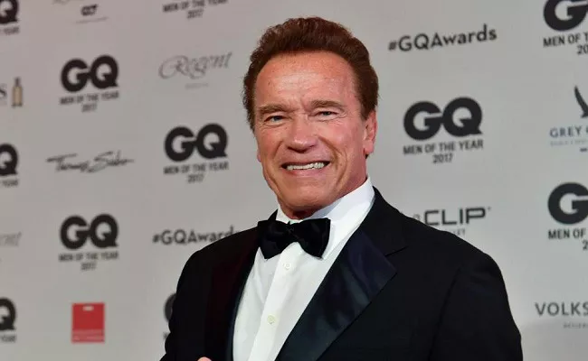 Arnold Schwarzenegger Come Back To Home After Surgery - Sakshi