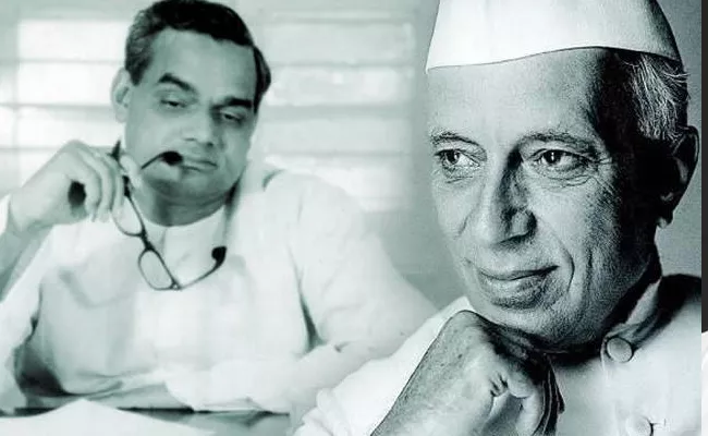 AAP Leader Booked for Derogatory Statements against Nehru, Vajpayee - Sakshi