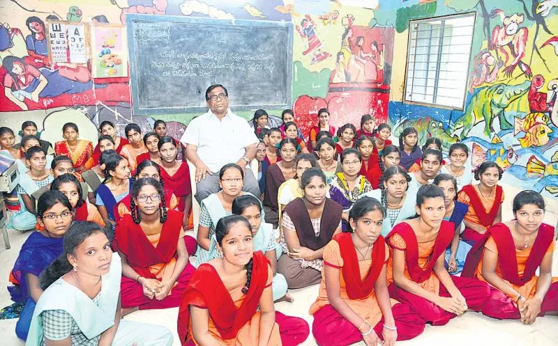 Nandha gopal help to Orphan girls - Sakshi