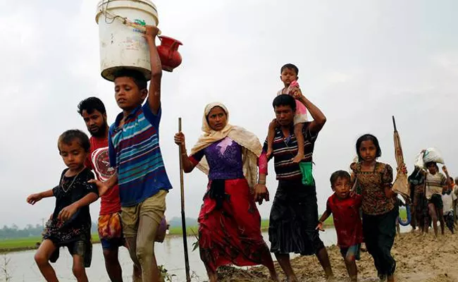 Myanmar Calls For Rohingya Back To Country - Sakshi