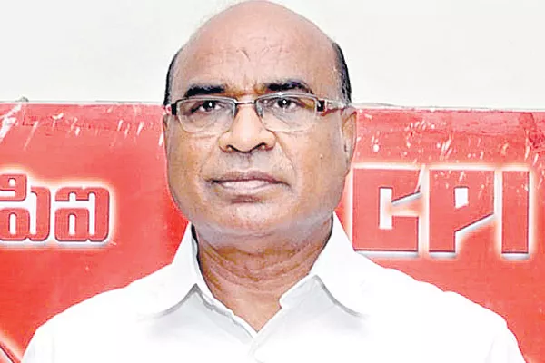 Chada Venkatareddy commented on government - Sakshi