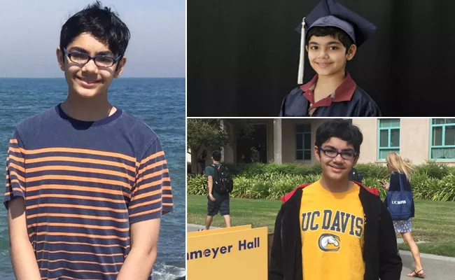 Indo-American Teen Graduates at 15 - Sakshi