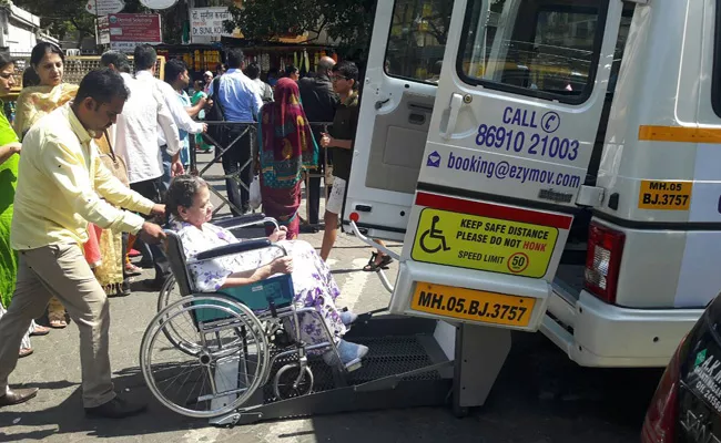 Easy Move Wheelchair Taxi Helpful To Ill People - Sakshi