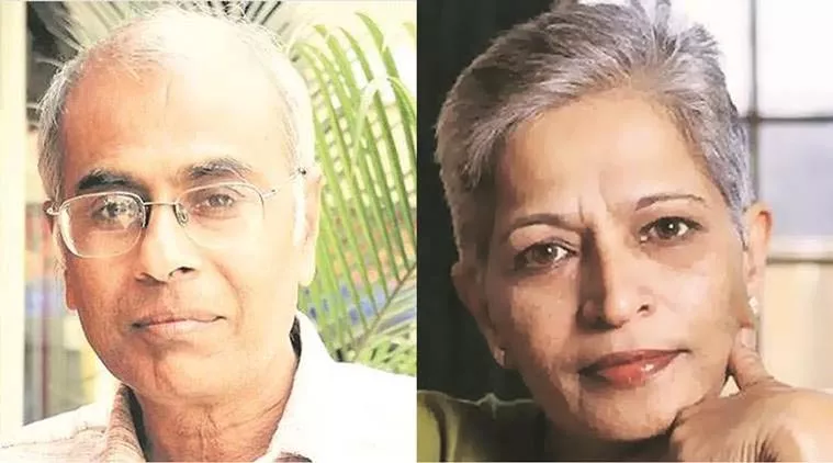 Narendra Dabholkar and Gauri Lankesh killings linked - Sakshi