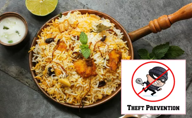 Robbers Attack On Biryani House And Get No Cash In Delhi - Sakshi