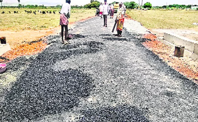 Roads Works Is ‎Crumbling Nellore - Sakshi