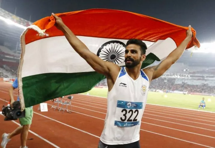 Arpinder Singh Becomes First Indian To Win A Medal In IAAF - Sakshi