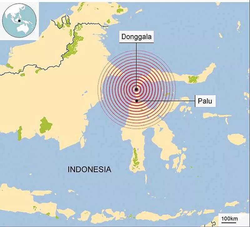 Indonesia earthquake tsunami warning - Sakshi