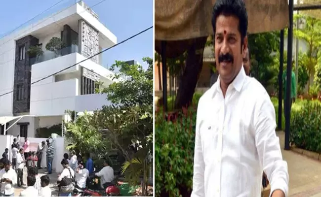 Income Tax Raids On Revanth Reddy House Comes An End - Sakshi