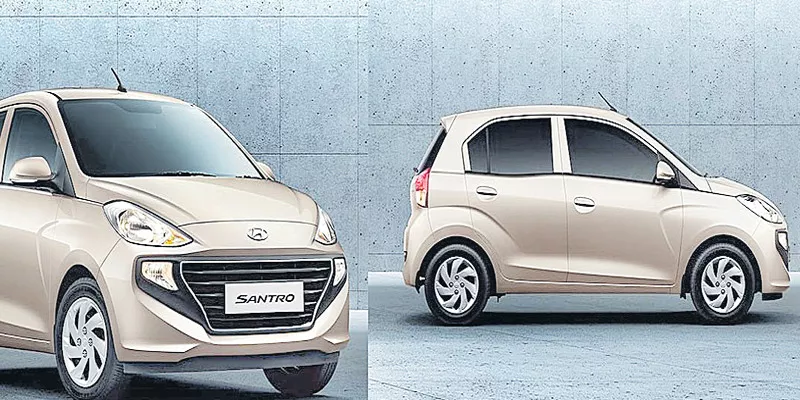 It's official! The AH2 is the All New Hyundai Santro - Sakshi