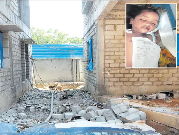 Tragedy at Gopanpalli with two childrens deaths - Sakshi