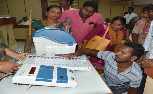 All Handicapped Candidates Use To Vote Nizamabad - Sakshi