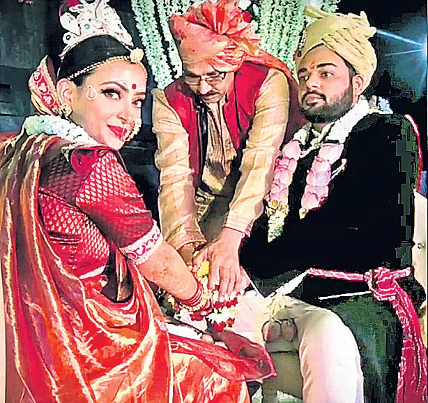 Actress Shweta Basu Prasad and Rohit Mittal's wedding in pune - Sakshi