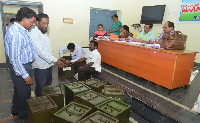 Telangana Panchayat Elections First Phase Panchayat Election - Sakshi