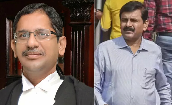 Justice NV Ramana Recused From Hearing Plea Challenging Nageswara Raos Appointment Interim Cbi Chief - Sakshi