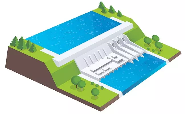 Maharashtra as Karnataka Construction of Check Dam on the Vams - Sakshi