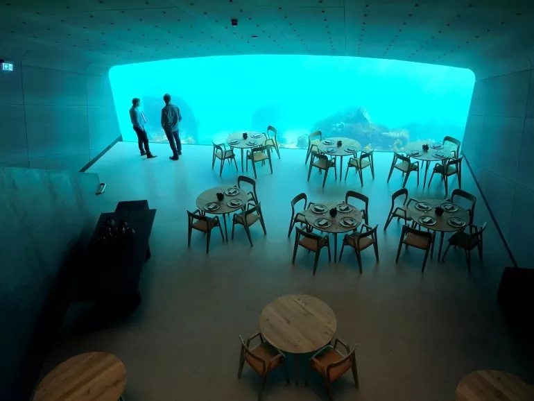 Europe Kicks Off First Underwater Restaurant in Norway - Sakshi