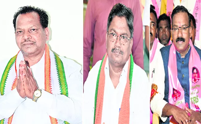 Competition Among Three Main Parties In Mancherial - Sakshi