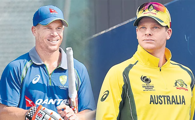 Smith, Warner return for Australia World Cup - Sakshi