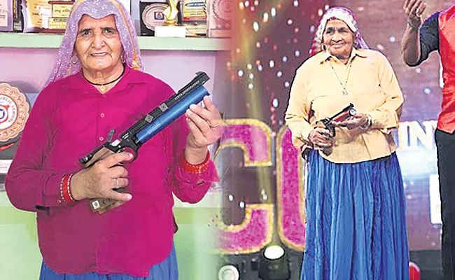Sharp shooters at the age of 80 in Uttar Pradesh - Sakshi
