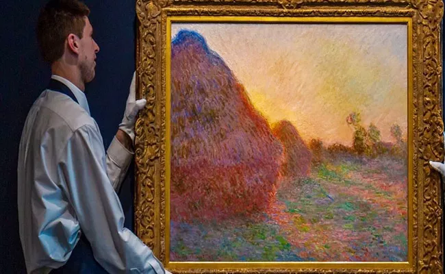 Internet shocked Over Monet Painting Sells For Record Price - Sakshi