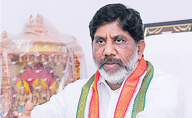 KCR projects are delayed in constructions Says Bhatti Vikramarka - Sakshi