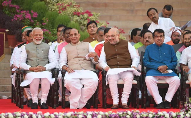 Liist Of Ministers In PM Narendra Modi Cabinet - Sakshi