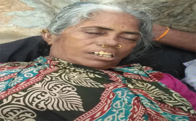 Old Woman Lost Her Life Slipping From Bike In Visakhapatnam - Sakshi