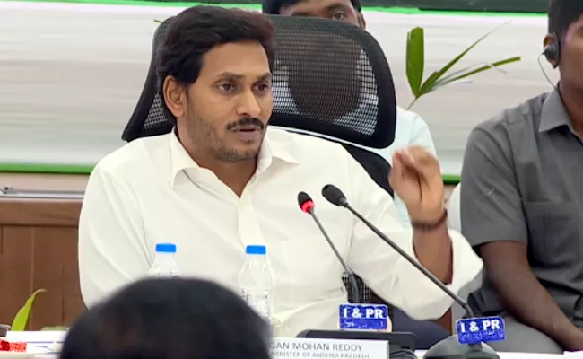 CM Jagan Serious Comments on Call Money Sex Racket in Collectors Conference - Sakshi