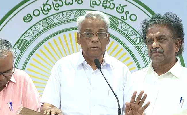 MLC Balasubrahmanyam and Lakshman Rao About Andhra Pradesh Budget - Sakshi