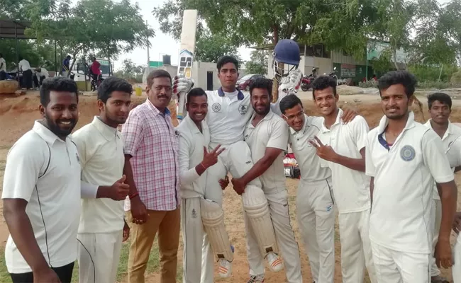 Batsmen who Made a Triple Century in HCA League Match - Sakshi