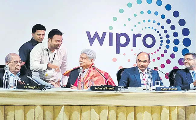 Azim Premji Said New Development  Wipro Company - Sakshi