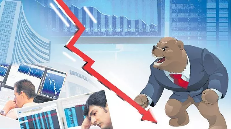 Sensex drops 560 points - Sakshi