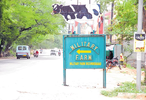 Alwal Military Dairy Farm history was ended - Sakshi