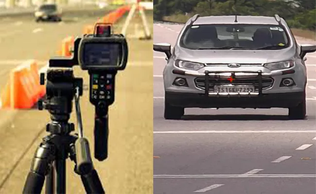 Can Speed Laser Gun Radars Catch The Wrong Car - Sakshi