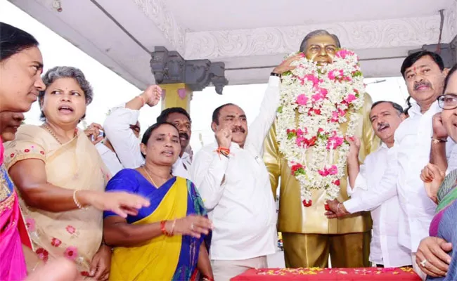 Professor Jayashankar Birth Anniversary Celebrations In Bhupalpally - Sakshi