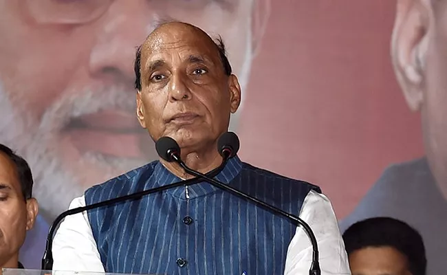 Rajnath Singh On Pakistan Hope To God No One Gets Such Neighbours - Sakshi