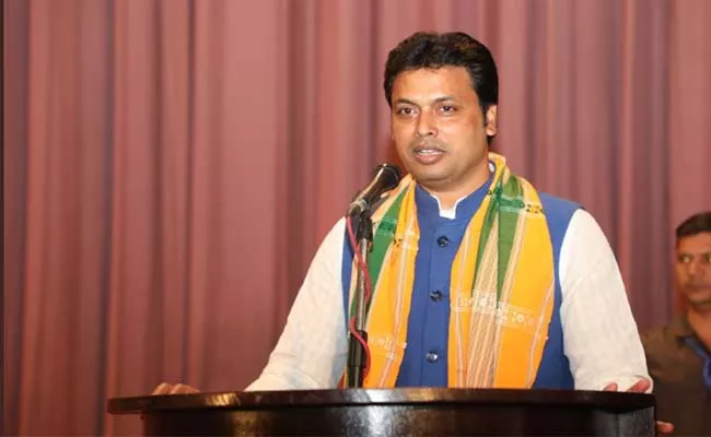 Tripura CM to donate six month salary for installing dustbins in villages - Sakshi