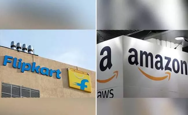 Amazon Flipkart claims Record  sales In fesitve lase - Sakshi