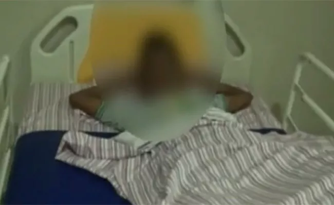 Teacher Abusively Beaten Student With Iron Scale In Hyderabad - Sakshi