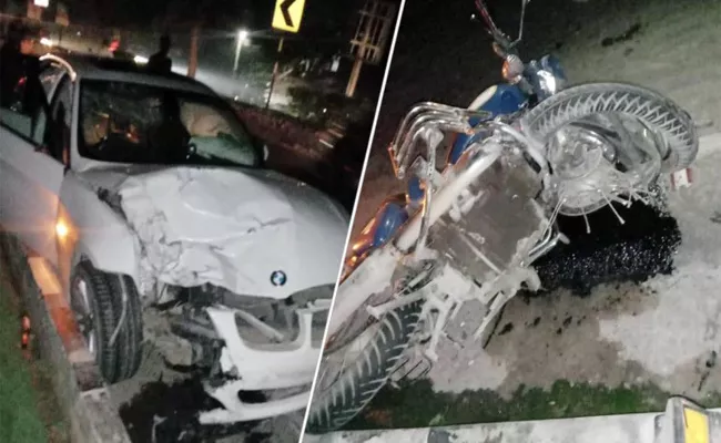 1 Died In Hyderabad Road Accident At Hitec City - Sakshi