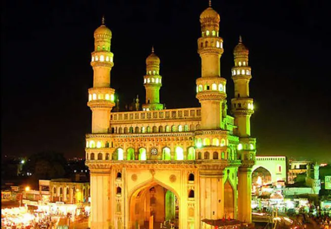 Hyderabad Charminar Restoration: Four Minars Repair Completed - Sakshi