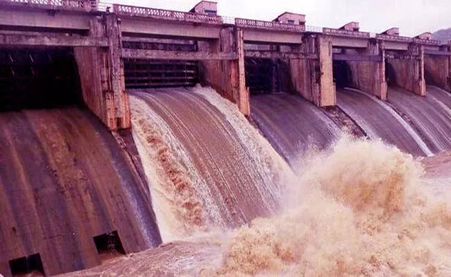 Two Lifts Arranged Bottom Of Yellampalli Reservoir For Easy Lift Irrigation - Sakshi