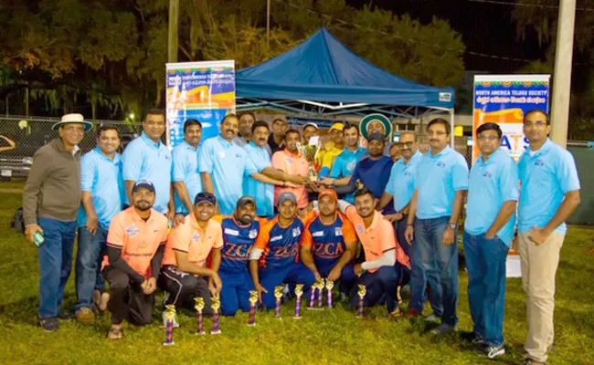 NATS Organised Cricket League With The Help Of TCL At Tampa - Sakshi