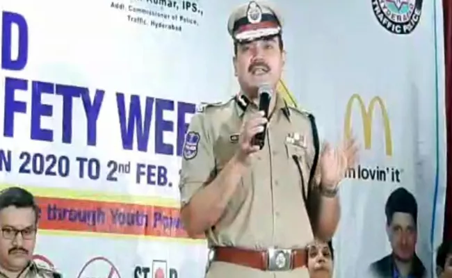 Anjani Kumar Comments In Road Safety Week At Hyderabad - Sakshi