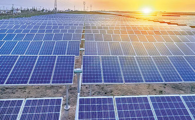 Solar Power Plants without Trouble for Free Agricultural Power - Sakshi