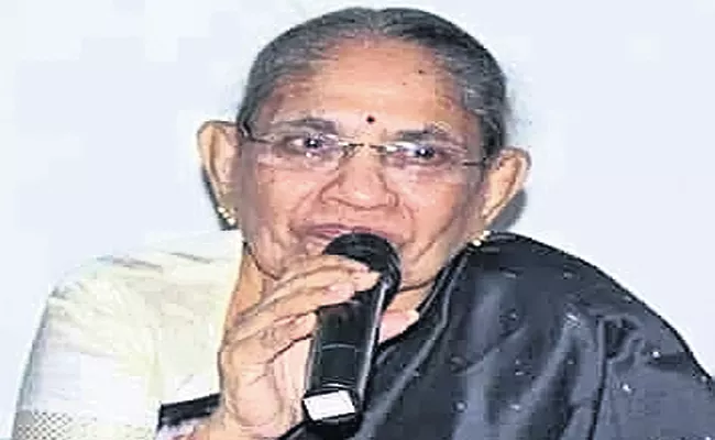 Sahitya Akademi Award To Satyavati - Sakshi