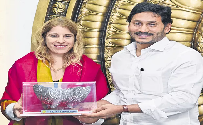YS Jaganmohan Reddy Comments In Israeli company IDE Technologies Representatives Meeting - Sakshi