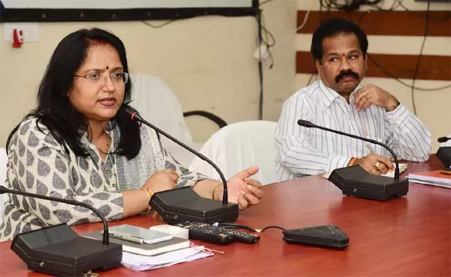 Collector Sri Devasena Review Meeting In Adilabad - Sakshi