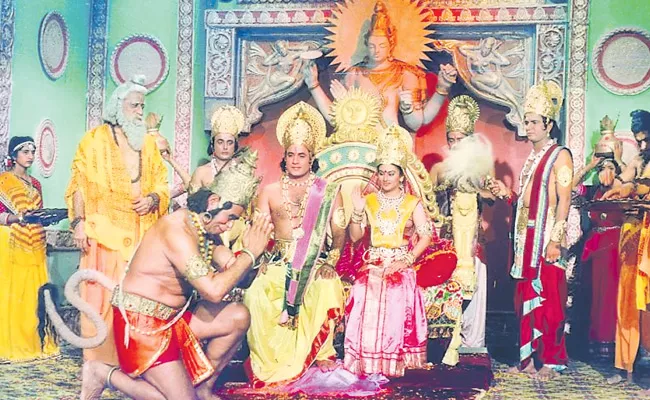 Ramayana Launched On Doordarshan Channel - Sakshi